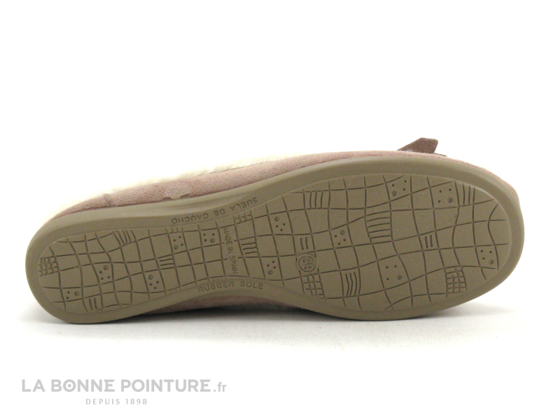 CM Confort 10343 - Vison 35 - Chausson Mocassin Femme Beige 3 CM Confort 10343 - Vison 35 - Chausson Mocassin Femme Beige – Image 3