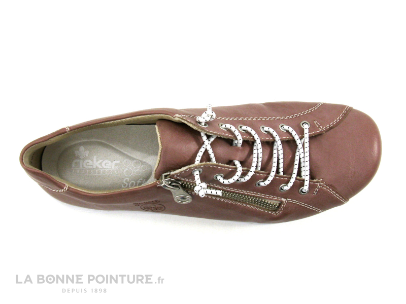 Rieker L7460-31 Dark Rose - Basket Femme Rose 6 Rieker L7460-31 Dark Rose - Basket Femme Rose – Image 6