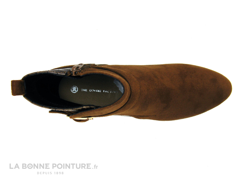 The Divine Factory QL4029 Camel - Bottines Femme 3 The Divine Factory QL4029 Camel - Bottines Femme – Image 3