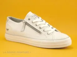 Mustang Shoes Mustang 1272-308-1 Weiss - Basket Blanche Zip Et Lacet -Magasin De Chaussures cd24607c73b9e66c561f35ea11d5d5ef img 5938.jpg 179130