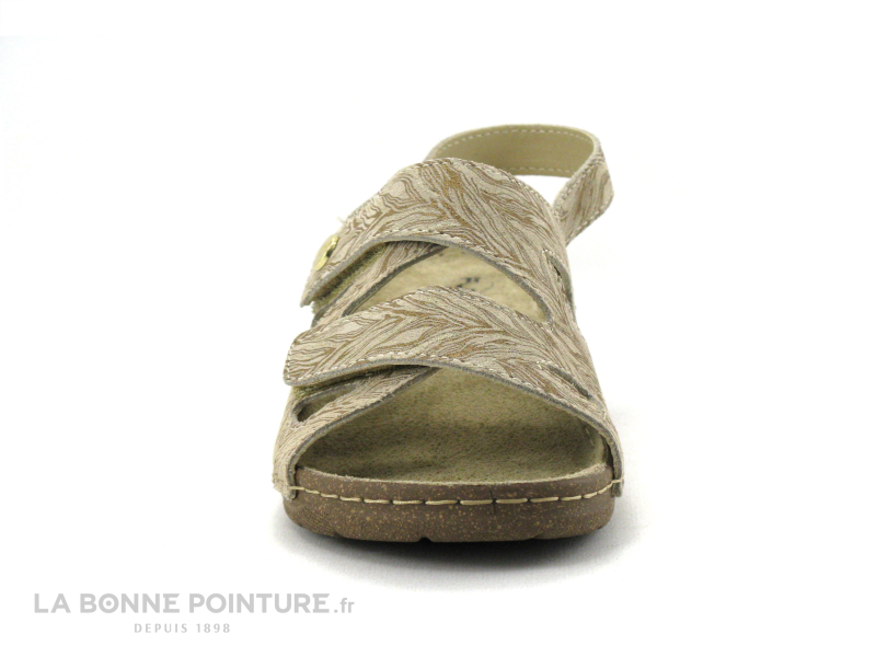 Patrizia Flex Is PACY Beige - Nu-pieds Confortables Femme En Cuir Beige 2 Patrizia Flex Is PACY Beige - Nu-pieds Confortables Femme En Cuir Beige – Image 2