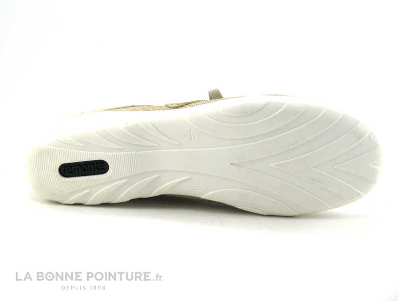 Remonte R3415-60 - Beige Et Or - Chaussure Basse Femme 7 Remonte R3415-60 - Beige Et Or - Chaussure Basse Femme – Image 7