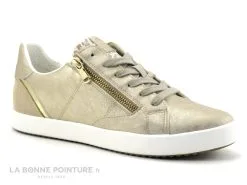 Geox D356HE BLOOMIEE Gold Lt Taupe - Basket Basse Femme Beige Et Or -Magasin De Chaussures cd24607c73b9e66c561f35ea11d5d5ef img 6521.jpg 179415