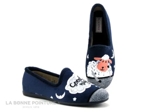Koomac PICWIK Bleu - Mouton - Good Night - Pantoufle Femme -Magasin De Chaussures cd24607c73b9e66c561f35ea11d5d5ef img 6528.jpg 179416