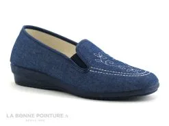 ZEL'S Zels 3147 Marino - Chausson Femme Bleu Jean