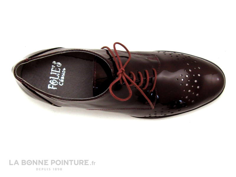 Folie's Folies VIANA Bordeaux - Chaussure Derby Femme 6 Folie's Folies VIANA Bordeaux - Chaussure Derby Femme – Image 6