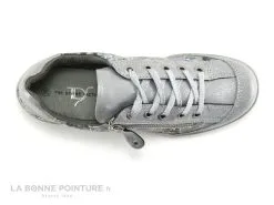 The Divine Factory PO3607 - Argent Gris Fleurs - Basket Femme -Magasin De Chaussures cd24607c73b9e66c561f35ea11d5d5ef img 6707.jpg 136386