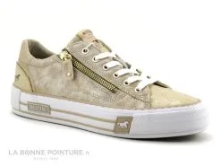 Mustang Shoes Mustang 1457 302 699 Or - Basket Basse Femme Doree