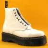 Dr. Martens Dr Martens SINCLAIR White Aunt Sally 26261100 - Boots Plateforme Blanc