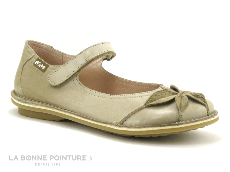 Alce Shoes 8068 Beige Miel Ballerine 5 Alce Shoes 8068 Beige Miel Ballerine – Image 5