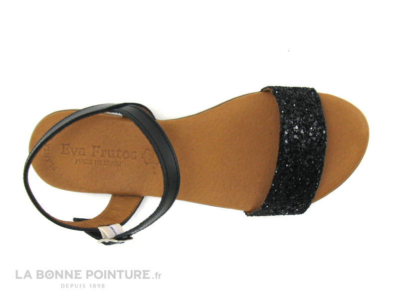 Eva Frutos 7190 Negro Glitter Negro Nu-pieds 5 Eva Frutos 7190 Negro Glitter Negro Nu-pieds – Image 5