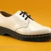 Dr. Martens Dr Martens 1461 White Patent Lamper - Chaussure Basse Blanc Verni