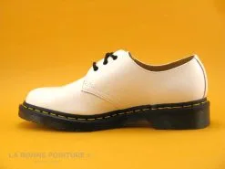 Dr. Martens Dr Martens 1461 White Patent Lamper - Chaussure Basse Blanc Verni -Magasin De Chaussures cd24607c73b9e66c561f35ea11d5d5ef img 6884.jpg 155561