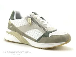 Mustang Shoes Mustang 1358-308-41 - Beige Blanc - Basket Semelle Compensee -Magasin De Chaussures cd24607c73b9e66c561f35ea11d5d5ef img 6905.jpg 167922