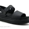 Dr. Martens Dr Martens VOSS Black Hydro Leather - 23802001 - Sandale Noire Femme