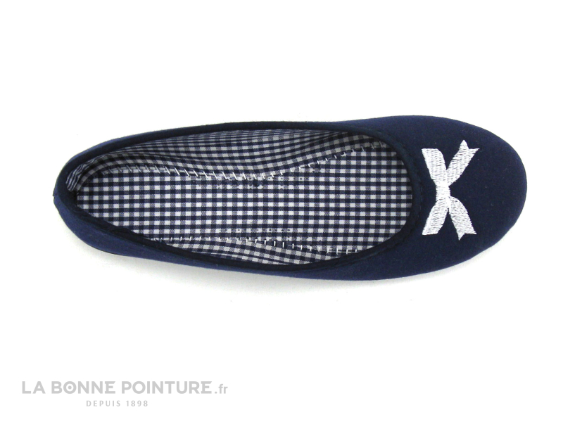 RYB 600 9000 B392 - Bleu Marine - Pantoufle Ballerine Femme 3 RYB 600 9000 B392 - Bleu Marine - Pantoufle Ballerine Femme – Image 3