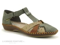 Rieker M1655-54 Olive Beige Cayenne - Sandale Femme Bout Ferme -Magasin De Chaussures cd24607c73b9e66c561f35ea11d5d5ef img 7088.jpg 180135
