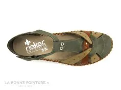 Rieker M1655-54 Olive Beige Cayenne - Sandale Femme Bout Ferme -Magasin De Chaussures cd24607c73b9e66c561f35ea11d5d5ef img 7093.jpg 180134