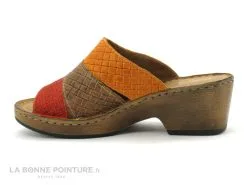 Pedi Girl YVAIR Rouge Safran - Mule Femme Petit Talon -Magasin De Chaussures cd24607c73b9e66c561f35ea11d5d5ef img 7237.jpg 180227