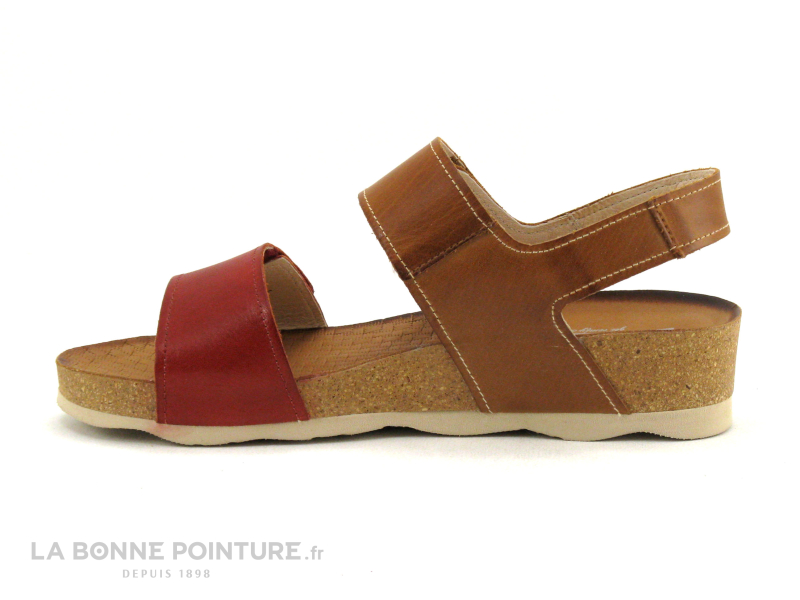 Pikolinos MAHON W9E-0503C1 510 Coral - Sandale Femme 2 Velcros 3 Pikolinos MAHON W9E-0503C1 510 Coral - Sandale Femme 2 Velcros – Image 3