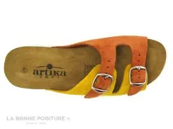 Artika GADIN Jaune Orange 680 028 - Mule Reglable Femme 12 Artika GADIN Jaune Orange 680 028 - Mule Reglable Femme -Magasin De Chaussures cd24607c73b9e66c561f35ea11d5d5ef img 7281.jpg 168484