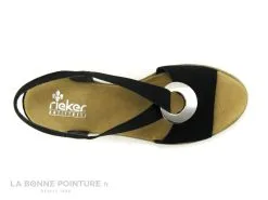 Rieker 624H6-00 Noir - Sandale Femme Avec Bride Elastique - Compense -Magasin De Chaussures cd24607c73b9e66c561f35ea11d5d5ef img 7411.jpg 180584