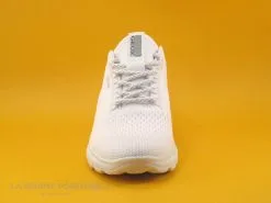 Geox SPHERICA - D15NUA - White - Sneakers Femme Blanches