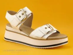 Geo Reino GIFABE Blanc - Nu-pieds Femme - Semelle Compensee 11 Geo Reino GIFABE Blanc - Nu-pieds Femme - Semelle Compensee -Magasin De Chaussures cd24607c73b9e66c561f35ea11d5d5ef img 7443.jpg 168520