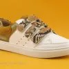 The Divine Factory QL4603 Blanc Camel Cobra - Basket 3 Velcros