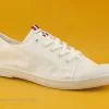 Les Tropéziennes M.Belarbi Tropeziennes CHANA Blanc - 27830 - Basket Toile Blanche Femme