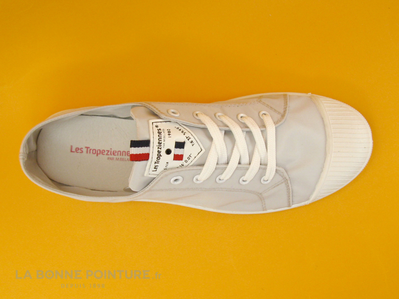 Les Tropéziennes M.Belarbi Tropeziennes CHANA Gris 27831 - Basket Toile Femme 6 Les Tropéziennes M.Belarbi Tropeziennes CHANA Gris 27831 - Basket Toile Femme – Image 6