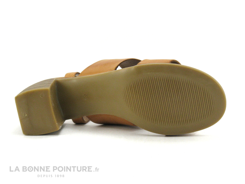 MetamorfOse Metamorf Ose NAREUX Camel - Sandale Marron - Talon Haut Epais 7 MetamorfOse Metamorf Ose NAREUX Camel - Sandale Marron - Talon Haut Epais – Image 7