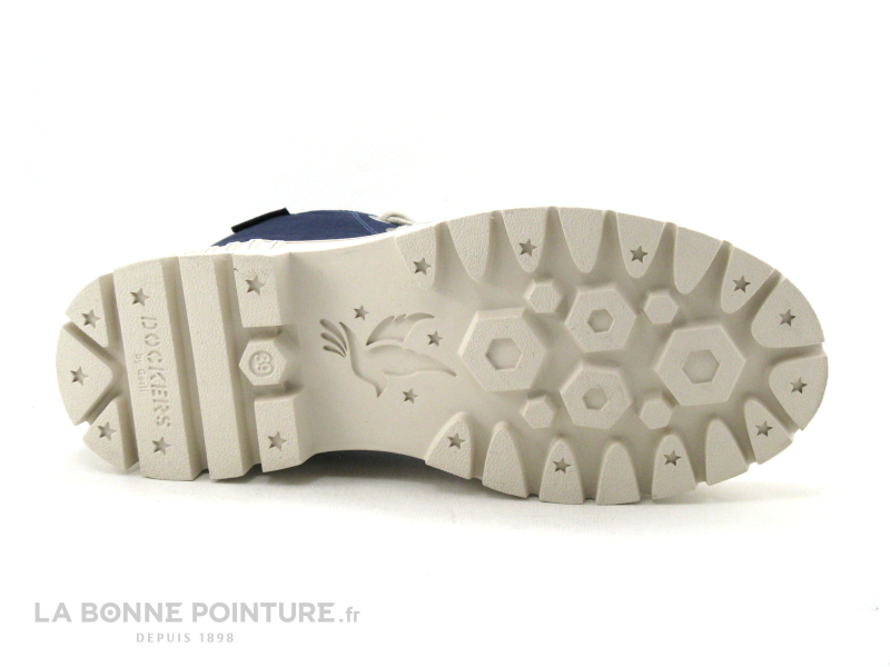 Dockers 52KC202 Navy - Chaussure Montante Femme Toile Bleue 7 Dockers 52KC202 Navy - Chaussure Montante Femme Toile Bleue – Image 7