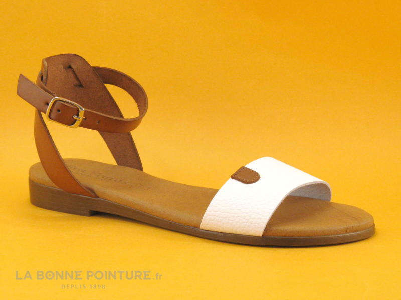 Eva Frutos 9152 Blanc - Sandale Plate Femme 5 Eva Frutos 9152 Blanc - Sandale Plate Femme – Image 5