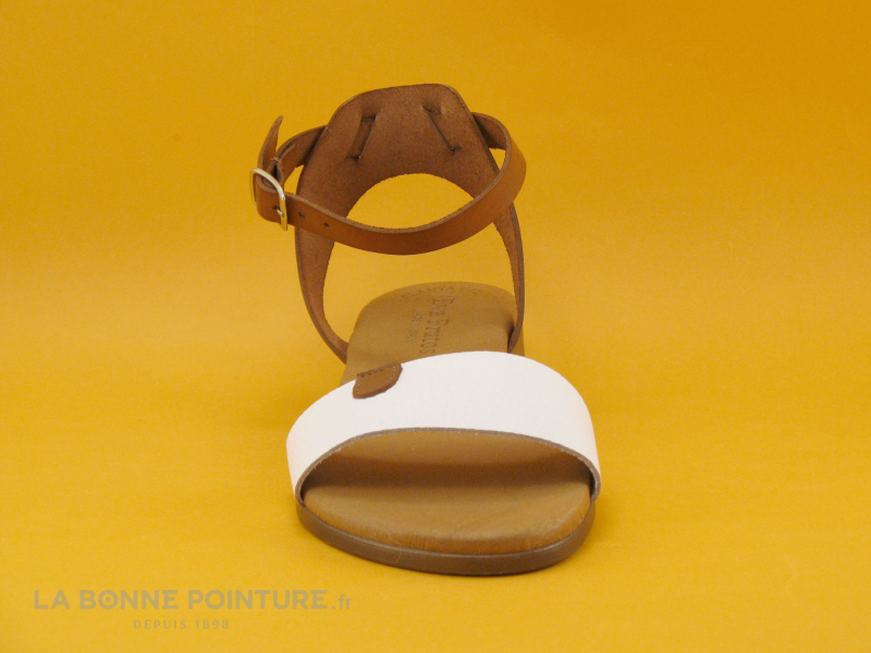 Eva Frutos 9152 Blanc - Sandale Plate Femme 2 Eva Frutos 9152 Blanc - Sandale Plate Femme – Image 2