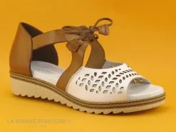 Dorking ESPE D8773-TX - Blanc Marron - Sandale Femme Avec Contrefort -Magasin De Chaussures cd24607c73b9e66c561f35ea11d5d5ef img 7557.jpg 169014