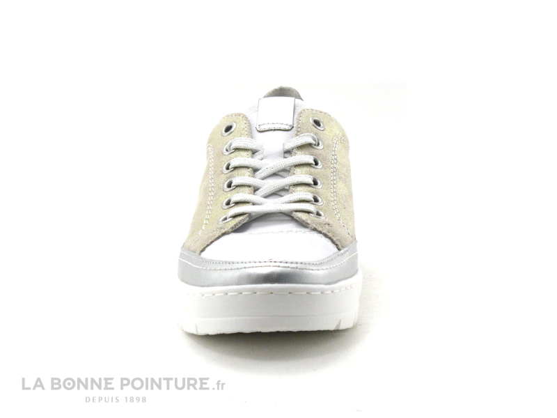 Remonte D5822-90 Argent Blanc Or - Basket Basse Femme 2 Remonte D5822-90 Argent Blanc Or - Basket Basse Femme – Image 2