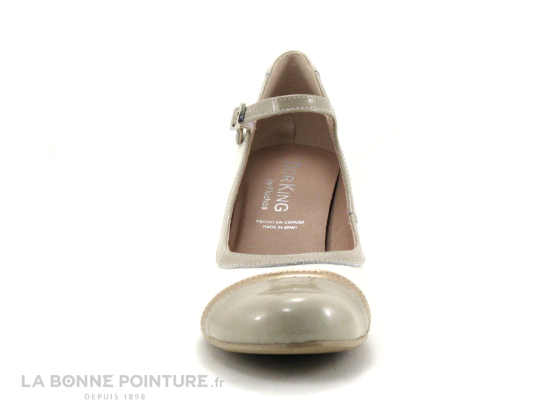 Dorking RODIN D9092 Beige - Escarpin Avec Bride 2 Dorking RODIN D9092 Beige - Escarpin Avec Bride – Image 2