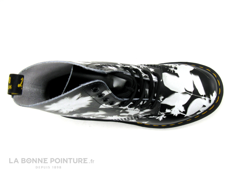 Dr. Martens Dr Martens 1460 PASCAL Phantom Floral Shadow Backhand Black White - Boots 6 Dr. Martens Dr Martens 1460 PASCAL Phantom Floral Shadow Backhand Black White - Boots – Image 6