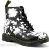 Dr. Martens Dr Martens 1460 PASCAL Phantom Floral Shadow Backhand Black White - Boots