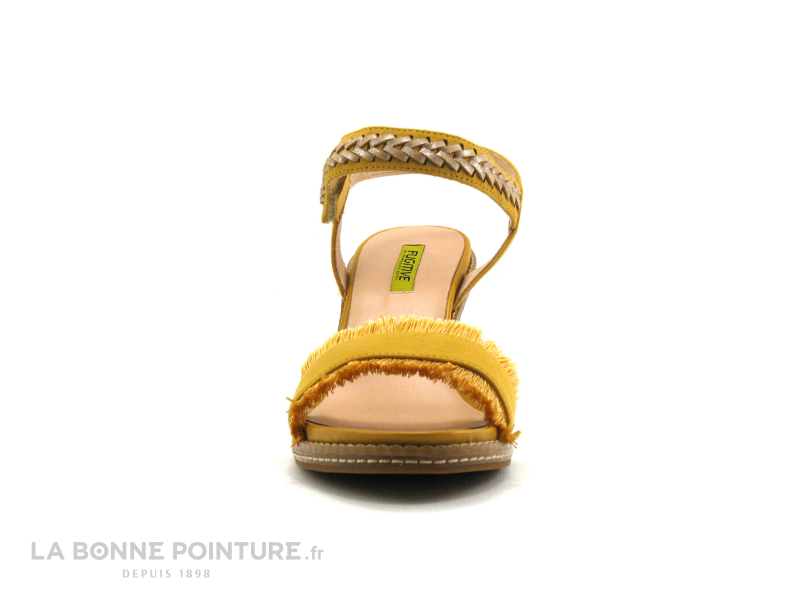 Fugitive ISILY Soft Yellow - Nu-pieds Jaune 2 Fugitive ISILY Soft Yellow - Nu-pieds Jaune – Image 2