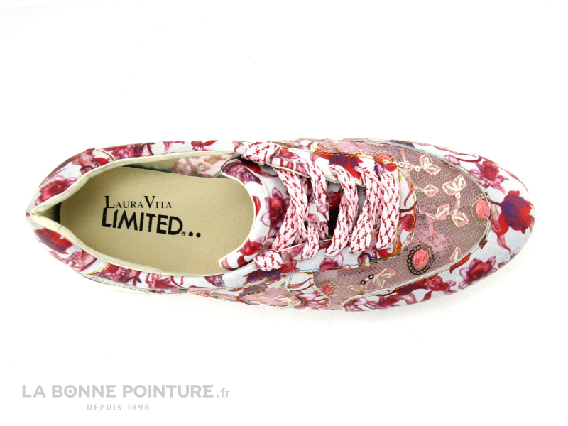 Laura Vita DELPHINE 01 Fuchsia - Basket Compensee Femme 6 Laura Vita DELPHINE 01 Fuchsia - Basket Compensee Femme – Image 6