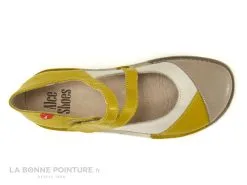 Alce Shoes Alce 9068 Yellow Pana - Ballerine Femme Cuir Jaune Et Beige -Magasin De Chaussures cd24607c73b9e66c561f35ea11d5d5ef img 7761.jpg 168859
