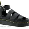 Dr. Martens Dr Martens CLARISSA II Quad Milled Nappa Noir - Sandale Femme