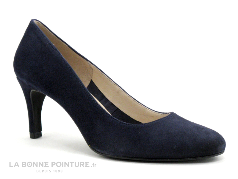 CATY KIVALA - Gapa 60 - Velours Marine - Escarpin Talon Haut 1 CATY KIVALA - Gapa 60 - Velours Marine - Escarpin Talon Haut