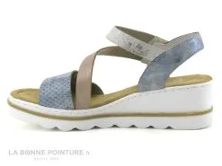 Rieker 67454-12 - Bleu Rose Argent - Sandale Reglable Femme -Magasin De Chaussures cd24607c73b9e66c561f35ea11d5d5ef img 7916.jpg 169050