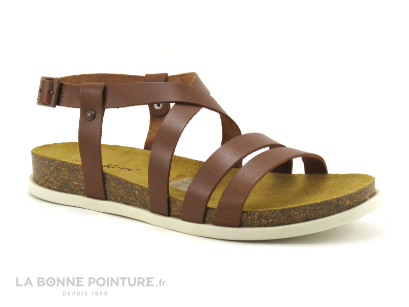 Kickers KICK ALICE Marron Clair - 931650-50 - Sandale Femme 5 Kickers KICK ALICE Marron Clair - 931650-50 - Sandale Femme – Image 5