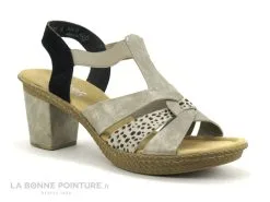 Rieker 665K3-60 - Gris - Noir - Sandale A Talon Femme 11 Rieker 665K3-60 - Gris - Noir - Sandale A Talon Femme -Magasin De Chaussures cd24607c73b9e66c561f35ea11d5d5ef img 8153.jpg 181601