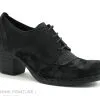 Alce Shoes 9818 - Noir - Derby Talon Femme