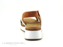 Fugitive KIM Orange - Blanc - Brides Croisees - Sandale Femme -Magasin De Chaussures cd24607c73b9e66c561f35ea11d5d5ef img 8203.jpg 169375